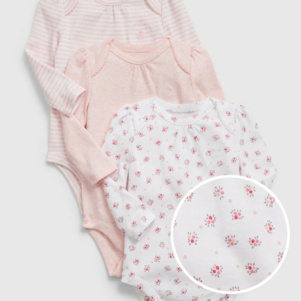 Gap Baby (3-6M) Bodysuits (3-Pack)